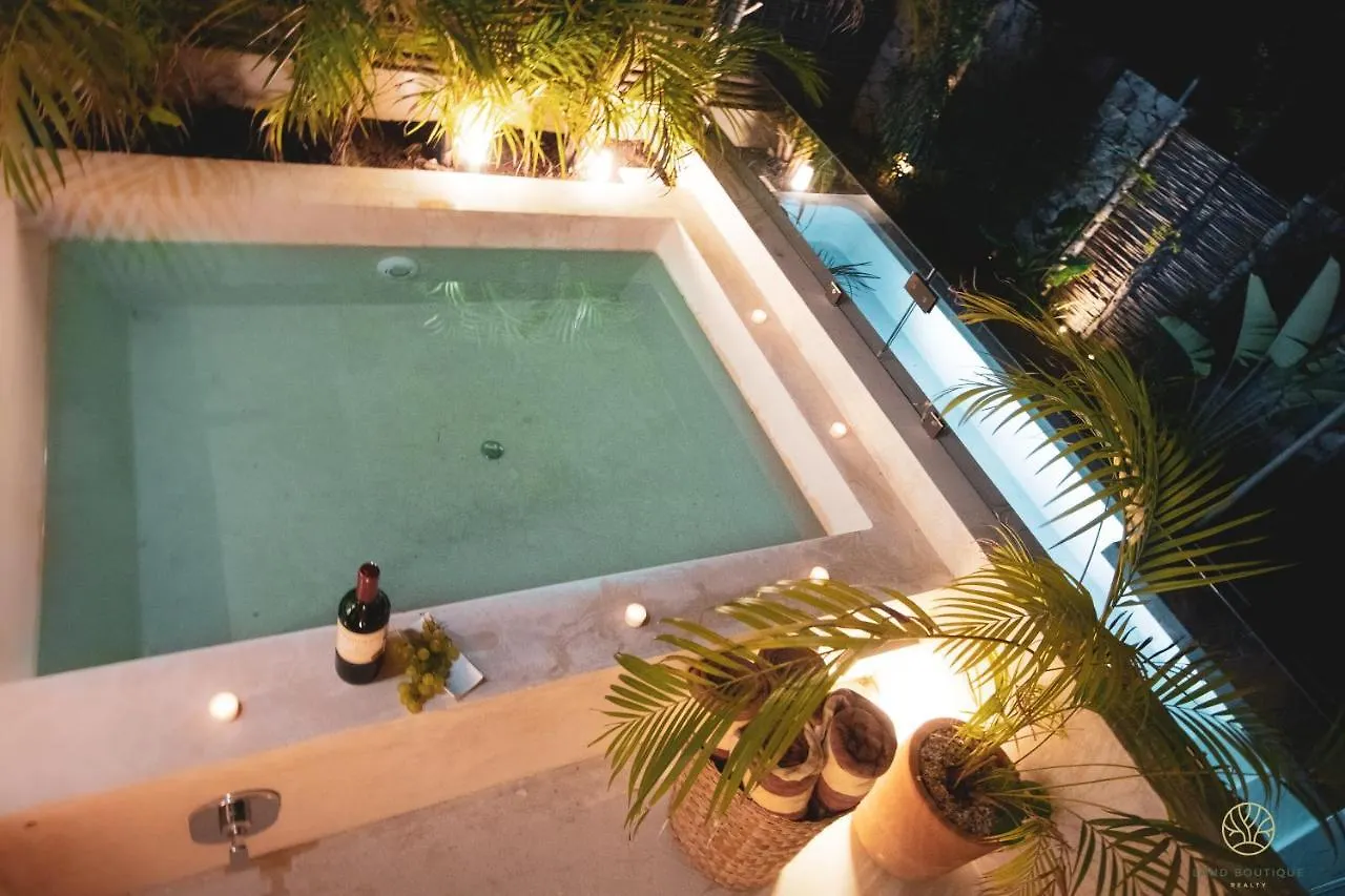 Spacious 2Br Apt - Wide Balcony W/Tub & Yoga Deck Tulum Apartment
