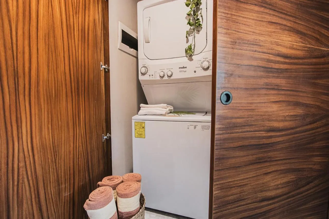 Spacious 2Br Apt - Wide Balcony W/Tub & Yoga Deck Tulum Apartment
