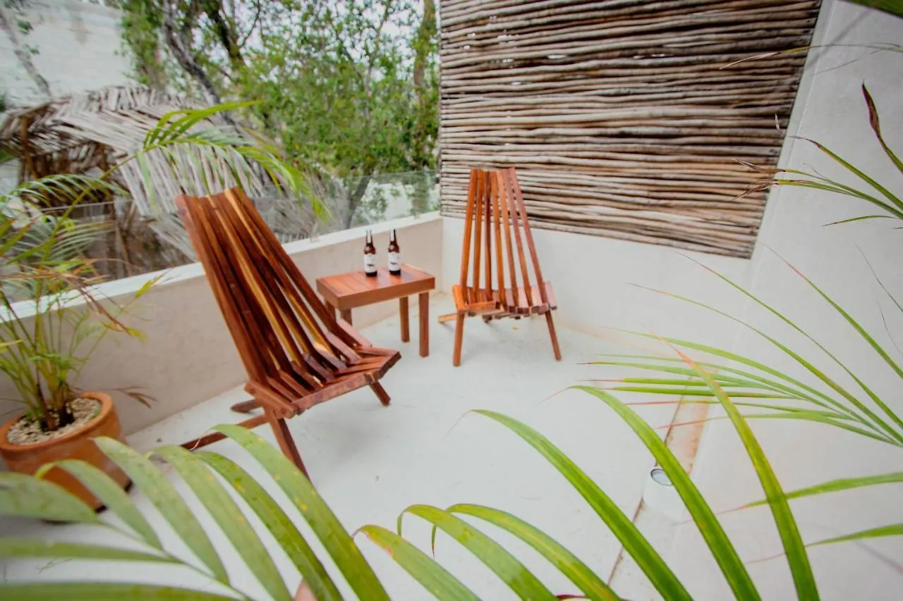 Spacious 2Br Apt - Wide Balcony W/Tub & Yoga Deck Tulum Apartment