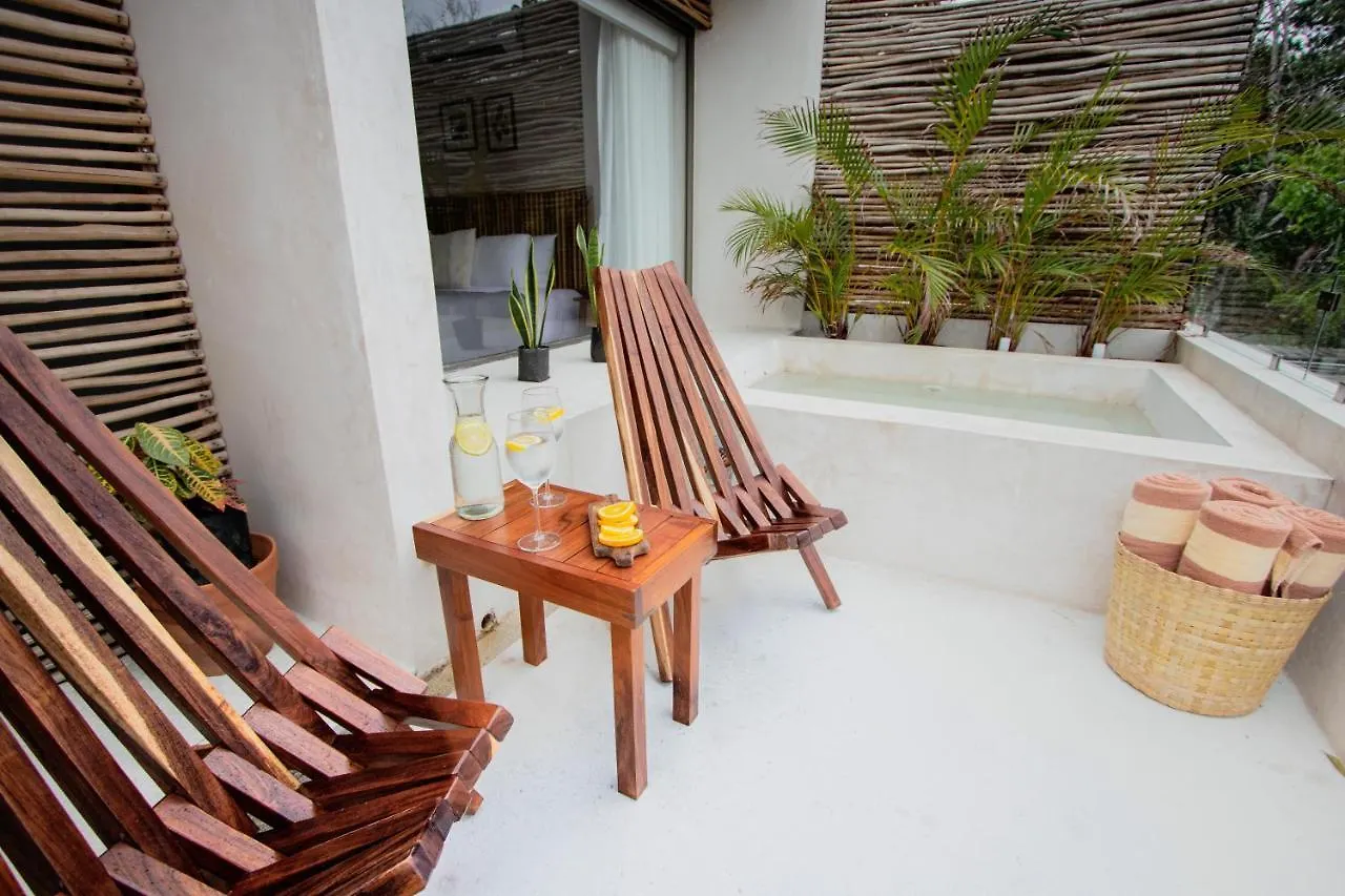 Spacious 2Br Apt - Wide Balcony W/Tub & Yoga Deck Tulum 0*,  Mexico