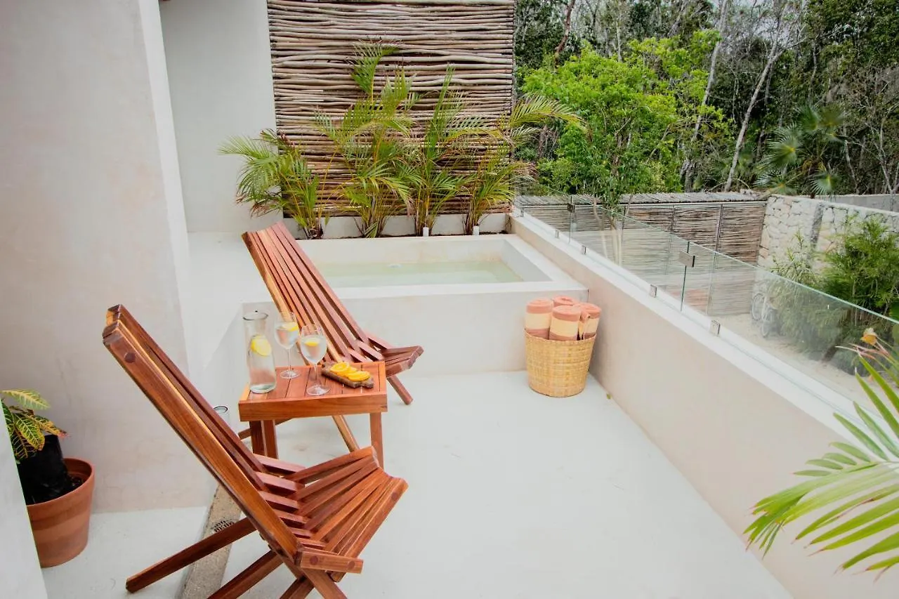 Apartment Spacious 2Br Apt - Wide Balcony W/Tub & Yoga Deck Tulum Mexico