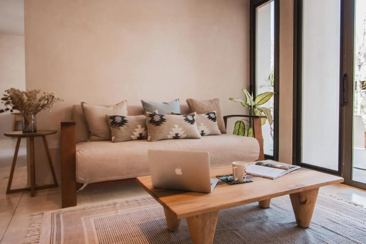 Spacious 2Br Apt - Wide Balcony W/Tub & Yoga Deck Tulum 0*,