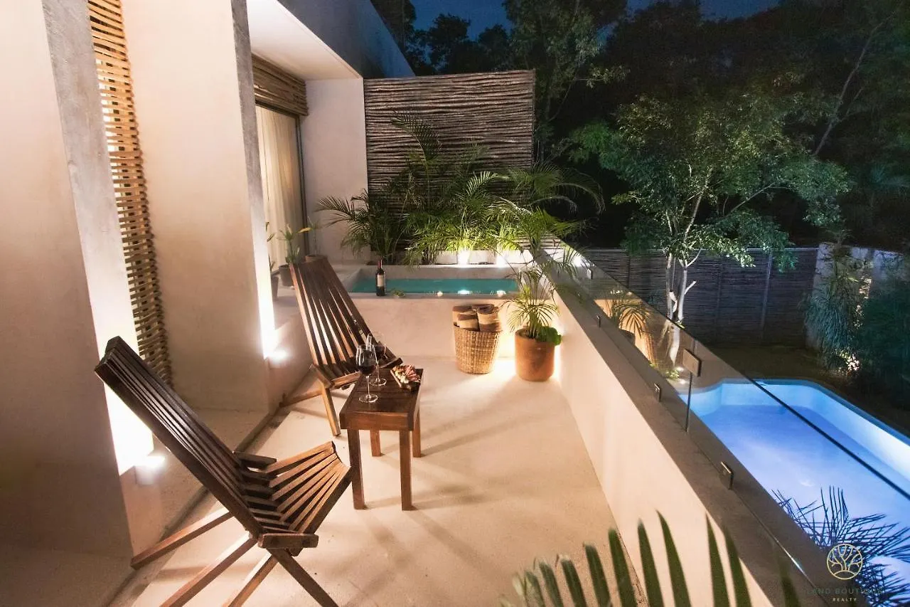 Apartment Spacious 2Br Apt - Wide Balcony W/Tub & Yoga Deck Tulum Mexico