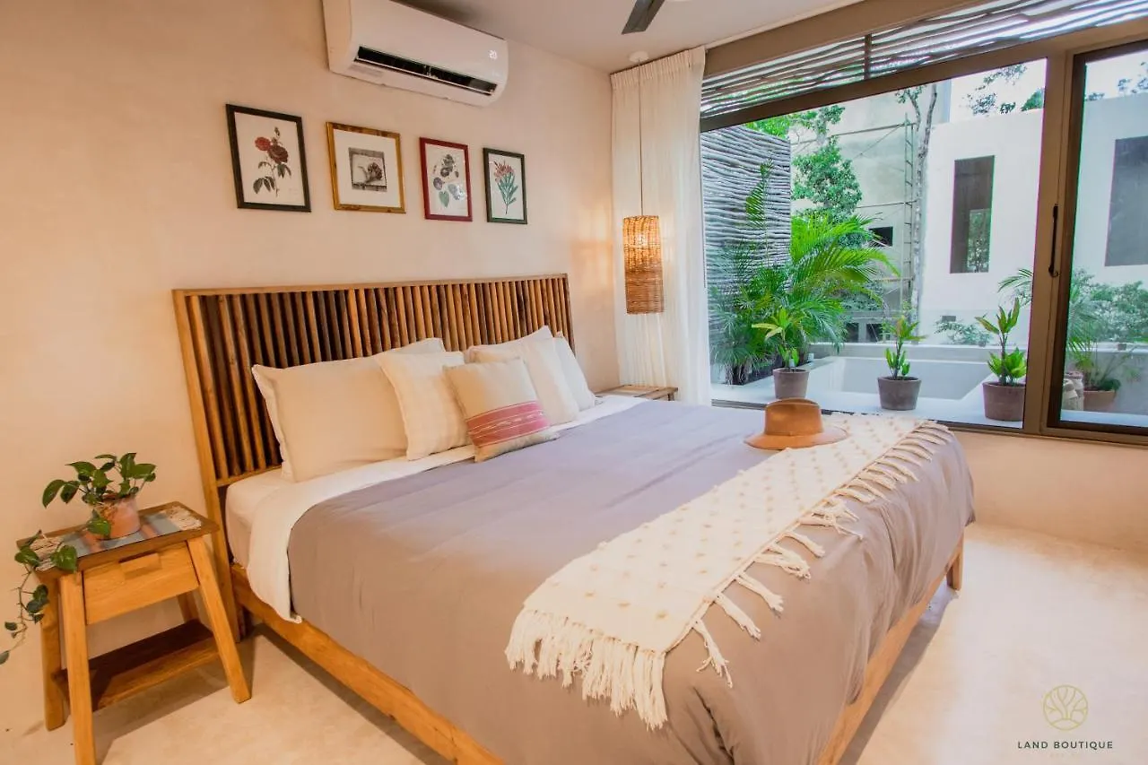 Spacious 2Br Apt - Wide Balcony W/Tub & Yoga Deck Tulum Apartment